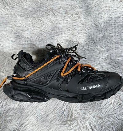 Balenciaga Track Trail Laces Sneaker blackorange