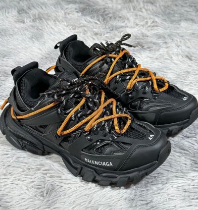 Balenciaga Track Trail Laces Sneaker blackorange