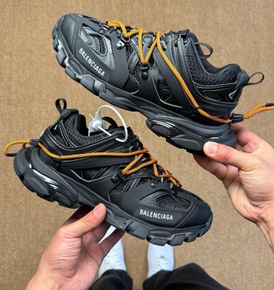 Balenciaga Track Trail Laces Sneaker blackorange