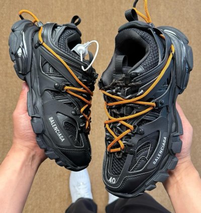 Balenciaga Track Trail Laces Sneaker blackorange
