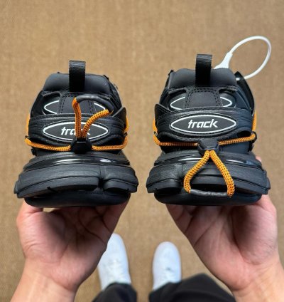 Balenciaga Track Trail Laces Sneaker blackorange