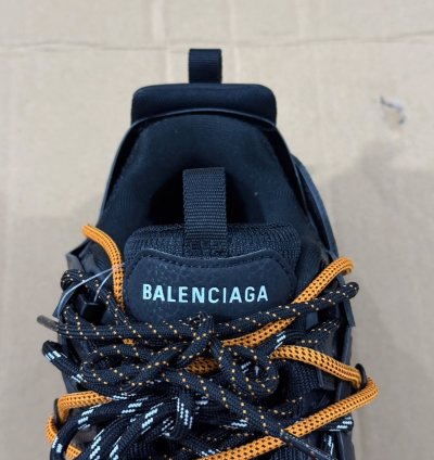 Balenciaga Track Trail Laces Sneaker blackorange