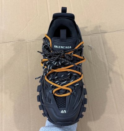 Balenciaga Track Trail Laces Sneaker blackorange