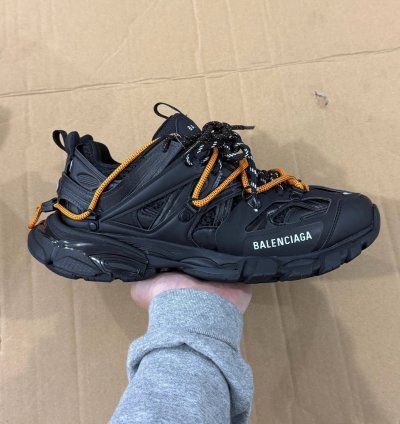 Balenciaga Track Trail Laces Sneaker blackorange