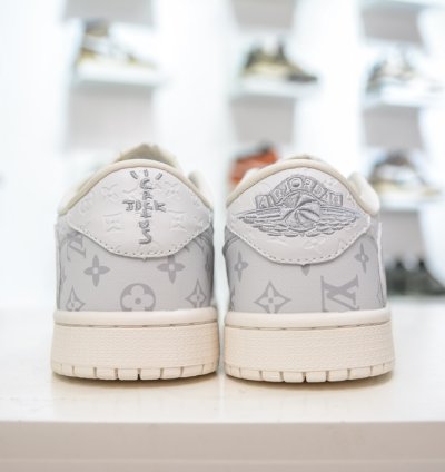 270 Ts X Air Jordan Aj1 Low Inverted Hook Low-top Joint Custom Color Lx1988-500