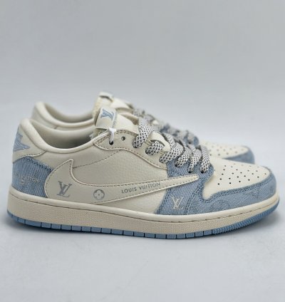 280 Travis Scott X Nike Air Jordan 1 Low X Louis Vuitton Three-party Joint Lj518