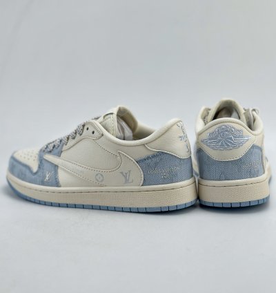 280 Travis Scott X Nike Air Jordan 1 Low X Louis Vuitton Three-party Joint Lj518