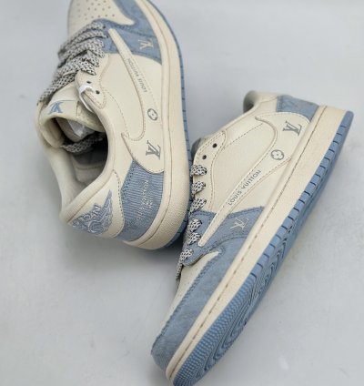 280 Travis Scott X Nike Air Jordan 1 Low X Louis Vuitton Three-party Joint Lj518