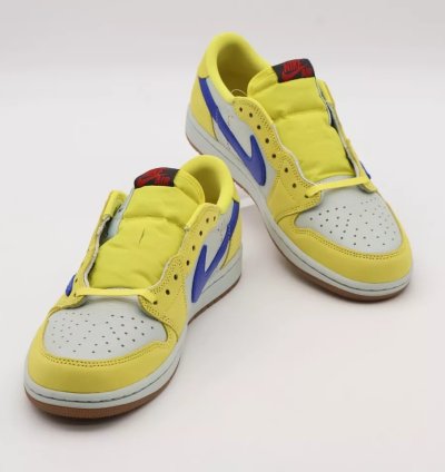 Travis Scott Nike Air Jordan 1 Retro Low Og Canary