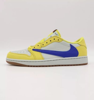 Travis Scott Nike Air Jordan 1 Retro Low Og Canary