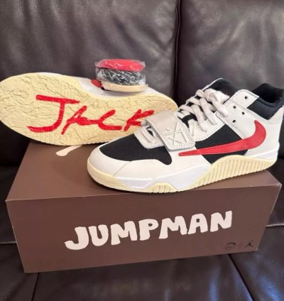 Nike Jordan Jumpman Jack Tr Travis Scott University Red