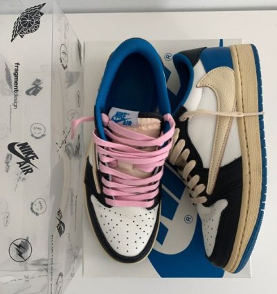 Travis Scott X Fragment X Air Jordan 1 Low