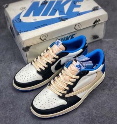Travis Scott X Fragment X Air Jordan 1 Low