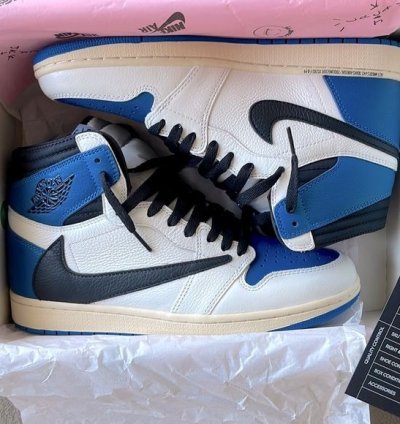Travis Scott X Fragment X Air Jordan 1 High Og