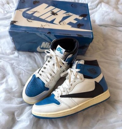 Travis Scott X Fragment X Air Jordan 1 High Og