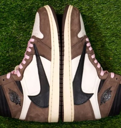 Jordan 1 Retro Og X Travis Scott High Mocha