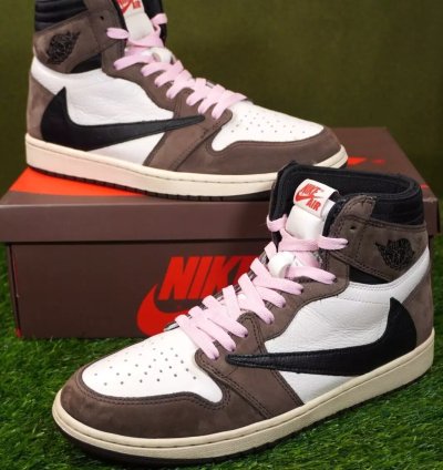Jordan 1 Retro Og X Travis Scott High Mocha