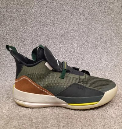 Nike Air Jordan Xxxiii 33 Nrg Travis Scott Cactus Jack Olive Green