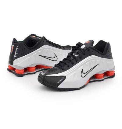 Nike Shox R4 Og Black And Metallic Silver