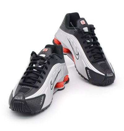 Nike Shox R4 Og Black And Metallic Silver