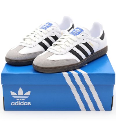 Adidas Samba Og Cloud White Core Black Clear Granite
