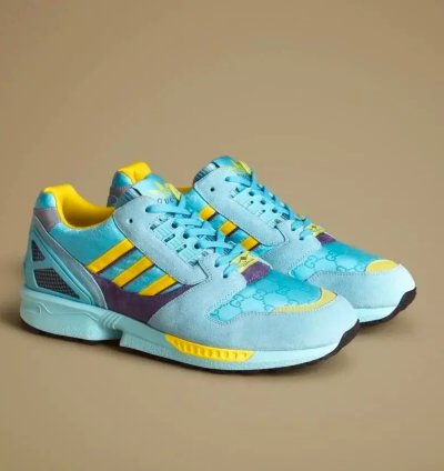 Gucci X Adidas Zx8000 Clear Aqua