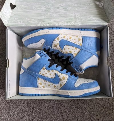 Nike Supreme Dunk Pro Sb High University Blue