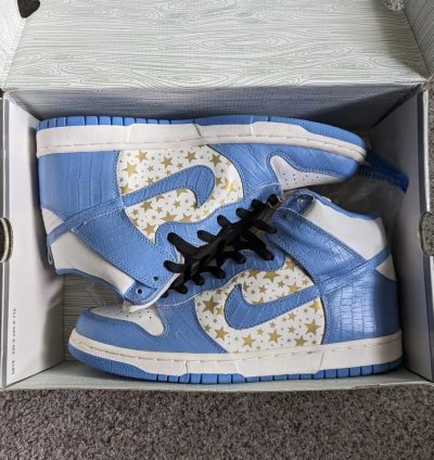 Nike Supreme Dunk Pro Sb High University Blue