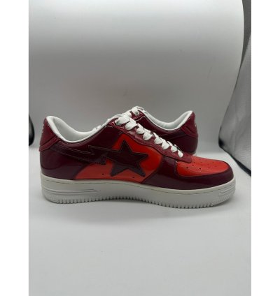 10 - Bathing Ape Bape Sta Low Color Camo Red