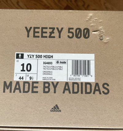 10 Yeezy 500 High Utility Black Boots Tactical Boot Military
