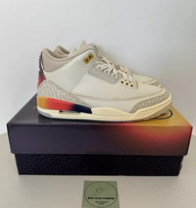 J Balvin X Air Jordan 3 Retro medellín Sunset Fn0344 new W Box
