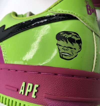 2006 Bape Marvel Comics Hulk Bapesta