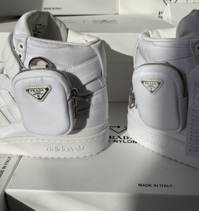 2021 Prada Adidas Forum High Re-nylon
