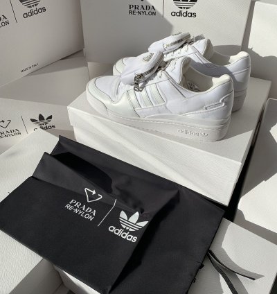 2021 Prada Adidas Forum Low Re-nylon