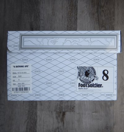 2021 Stash Bape Waterproof Bapesta Sz 8