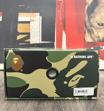 2022 Bape Bapesta 93 Hi Grey White Dark Grey