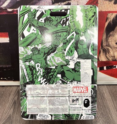 2022 Bape Bapesta Low Marvel Hulk - Green Purple Black