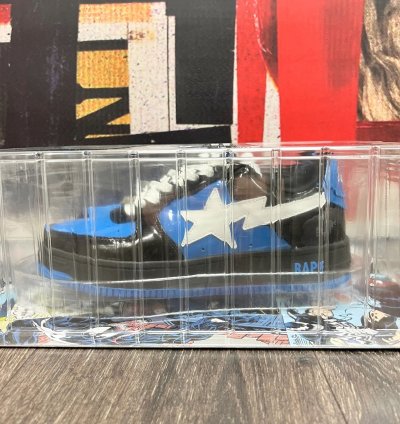 2022 Bape Bapesta Low Marvel Venom Black Blue White