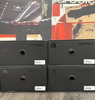 2022 Bape Comme Des Garcons Cdg Osaka Bapesta Low Black
