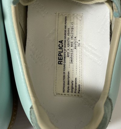 21 Light Blue Gat Sneakers