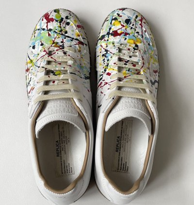 23 Paint Splatter Gat Sneakers