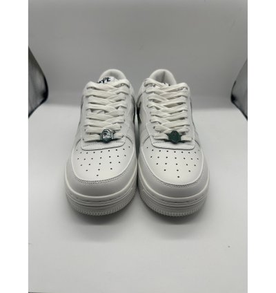 9 - Bathing Ape Bape Sta Low Camo White Green