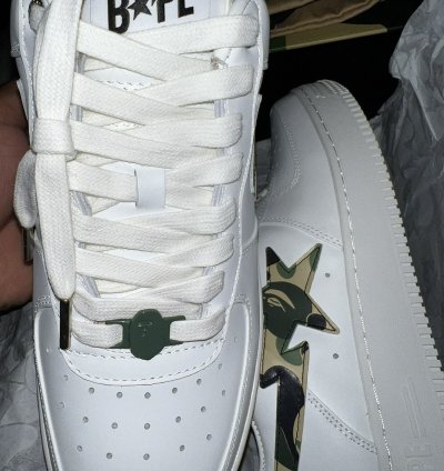Abc Green Camo Bapesta Size 11