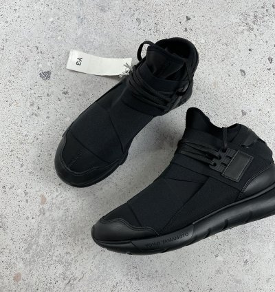 Adidas -3 Yohji Yamamoto Qasa Triple Black Size 12
