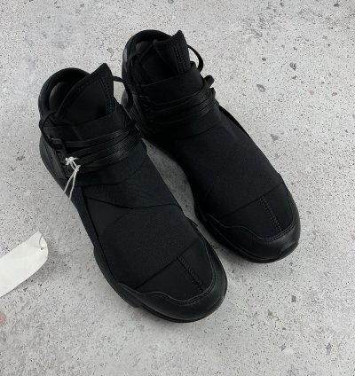 Adidas -3 Yohji Yamamoto Qasa Triple Black Size 12