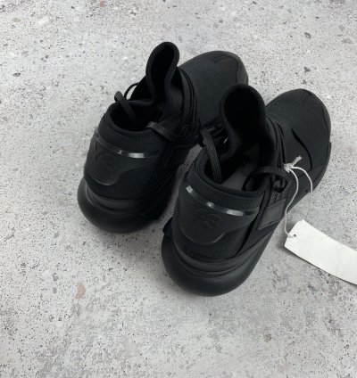 Adidas -3 Yohji Yamamoto Qasa Triple Black Size 12