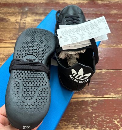 Adidas Balenciaga Stan Smith Black