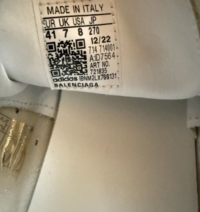 Adidas Balenciaga Stan Smith White Green