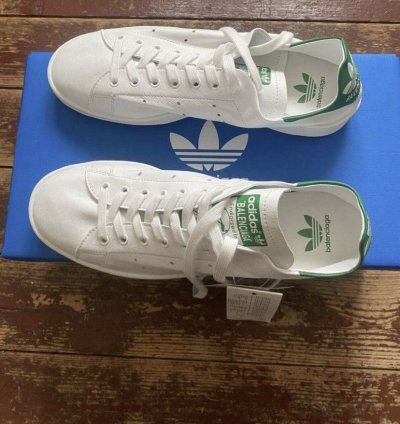 Adidas Balenciaga Stan Smith White Green Us 10