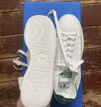 Adidas Balenciaga Stan Smith White Green Us 10